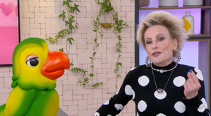 Ana Maria Braga confunde Antonio Calloni com Antônio Fagundes no 'Mais Você'