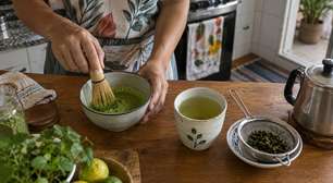 A bebida verde que virou queridinha das rotinas: por que o matcha reúne estímulo, antioxidantes e um jeito diferente de tomar chá