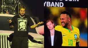 Neymar é vaiado em show de banda internacional em São Paulo e reação surpreende banda