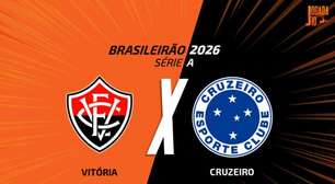 Vitória x Cruzeiro: onde assistir, escalações e arbitragem