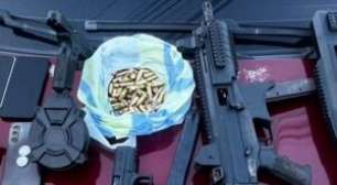 Polícia Militar apreende seis armas, drogas e munições durante abordagem no Cabo de Santo Agostinho