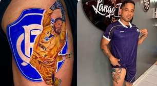 Torcedor do Remo faz tatuagem de milagre contra o Flamengo