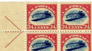 Em 1918, um homem comprou selos defeituosos e com erros por 20 dólares; em 2023, um deles valia 2 milhões de dólares