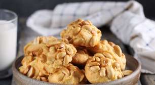 Biscoito de amendoim caseiro: receita simples para o café