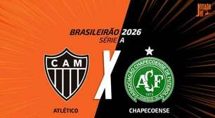 Atlético-MG x Chapecoense, AO VIVO, com a Voz do Esporte, às 14h30