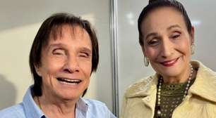 Cantor Roberto Carlos dá para Sonia Abrão o presente sonhado por toda fã do 'Rei'