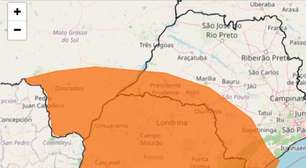 São Paulo tem alerta de tempestade para este domingo; veja áreas afetadas