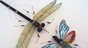 Esta artista britânica recolhe lixo eletrônico e circuitos descartados para criar esculturas impressionantes de insetos cheias de cor e vida