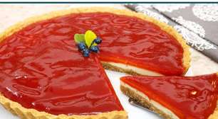 Sobremesa fácil e irresistível com um creme incrível e frutas, para impressionar a todos