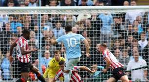 Em jogo eletrizante, City derrota o Sunderland e segue 100% na ponta