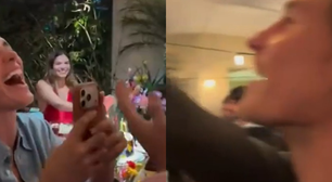 O cunhadão já é de casa! Shawn Mendes prestigia aniversário de 24 anos da irmã de Bruna Marquezine, Luana, em festa íntima no Rio; vídeo