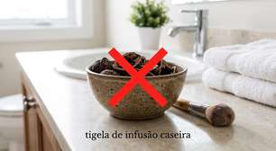 Molhe as sobrancelhas com água e passe com um algodão, elas podem ficar naturalmente mais escuras em até dois tons sem precisar de henna, uma alternativa simples para escurecer as sobrancelhas
