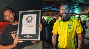 Calvin Harris entra para o Guinness por set para 1,6 milhão em São Paulo
