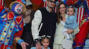 De Bruna Biancardi a Angélica, blazers em tons terrosos se destacam na festa de 1 ano de Bento, filho de Thiaguinho e Carol Peixinho