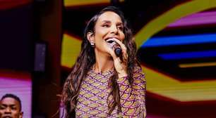Ivete Sangalo demonstra apoio a Lula ao fazer 'L' com a mão em show