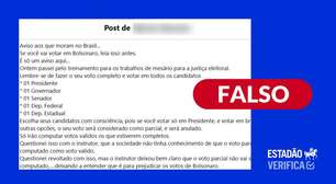 Não existe 'voto parcial' que anule todas as escolhas na urna