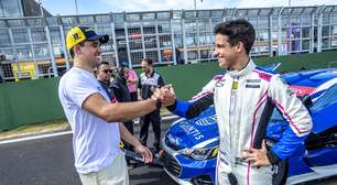 Gabriel Koenigkan recebe Gaetano Di Mauro para etapa endurance da Stock Light em Brasília