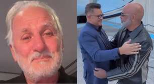 Otávio Mesquita chora ao falar de empresário que está em helicóptero desaparecido junto com Rick: 'Detonado'