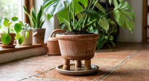 Colocar cortiça debaixo dos vasos é um truque simples para evitar o excesso de umidade e fazer suas plantas crescerem saudáveis