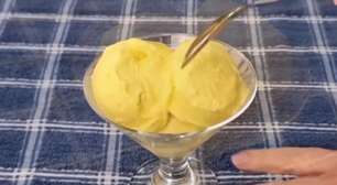 Dia do Sorvete: confira receita saudável e cremosa com apenas 3 ingredientes
