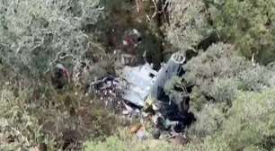 Bombeiro revela estado do helicóptero que levava cantor Rick após localização: 'Completamente destruído'