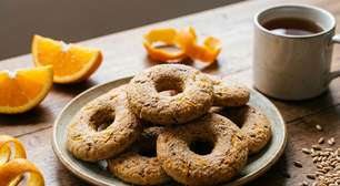 Rosquinha integral de laranja macia e saudável: receita simples para adoçar o dia sem culpa