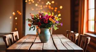 Flores na mesa: ideias para criar arranjos charmosos no jantar