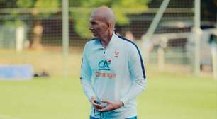 Zidane tem baixa de peso na seleção francesa