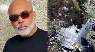 Vídeo mostra destroços de helicóptero que caiu com Rick, da dupla com Renner; não há sobreviventes