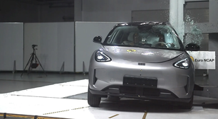 Geely EX2 recebe cinco estrelas em teste de segurança do Euro NCAP