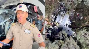 Comandante Hamilton diz que helicóptero de Rick podia operar por instrumentos e descreve dificuldade de voo na região