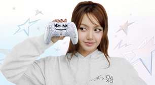 Sony anuncia DualSense feito em parceria com a cantora K-pop Lisa, do Blackpink