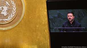 Zelenski pede à ONU maior pressão econômica contra a Rússia