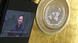 Na ONU, Zelensky afirma que Putin precisa ser parado