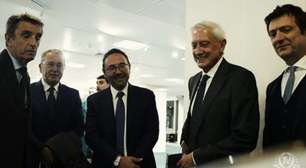 Palmeiras recebe autoridades italianas em visita ao Nubank Parque