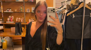 Rafa Justus combina peças da coleção dela de moda para jantar de Yom Kippur