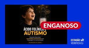 Estudos não comprovam melhora na comunicação verbal de autistas com ácido folínico