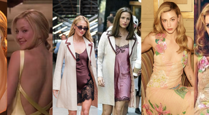 O melhor 'dress method' de 2026 até agora: esses 6 looks de Lili Reinhart, de 'A Hipótese do Amor', mergulham nas comédias românticas da década de 2000; com slip dress de seda e vestido exclusivo, atriz criou produções repletas de nostalgia