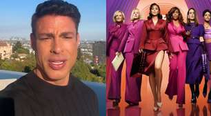 Falando inglês fluente, Cauã Reymond anuncia participação em série estrelada por Kim Kardashian