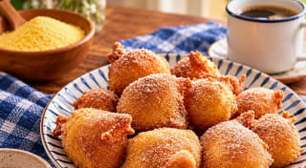 Bolinho de chuva de fubá: aprenda a fazer essa delícia de vó