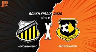 Novorizontino x São Bernardo: onde assistir, escalações e arbitragem