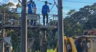 Metrô do Recife: Linha Centro amanhece fechada após queda de árvore na rede elétrica nesta quinta-feira (24)