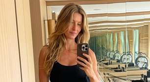 Nem pilates, nem agachamentos: aos 46 anos, Gisele Bündchen começou a fazer esse exercício pela 1ª vez; não precisa de pesos e acaba com a flacidez nos braços. 'Malho todos os dias porque, para mim, malhar não é algo que eu tenho que fazer. É algo que eu posso fazer'