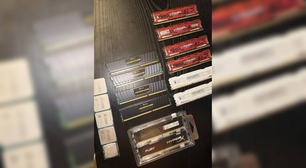 Homem encontra no lixo da empresa um contêiner com vários módulos de 32 GB de RAM DDR4 e chefe diz: "Pode ficar com eles"