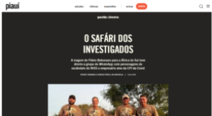 Imagem de Flávio Bolsonaro com elefante morto foi gerada com IA