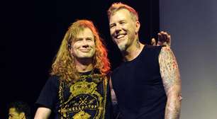 A atitude de James Hetfield que encantou Dave Mustaine em luta contra o câncer
