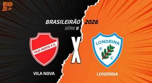 Vila Nova x Londrina: onde assistir, escalações e arbitragem