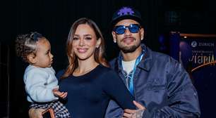 Papai ostentação! Grávida da 3ª filha, Bruna Biancardi usa all black para circo com Neymar e as filhas, Mel e Mavie, mas é o look de R$ 345 mil do jogador que rouba a cena