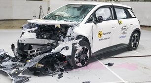 GAC Aion UT recebe cinco estrelas no Euro NCAP e alcança 91% em proteção contra colisões