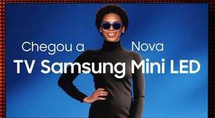 Samsung realiza campanha "Mini. Muito Mais" para nova categoria de TVs Mini LED